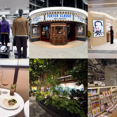 6枚のコラージュ