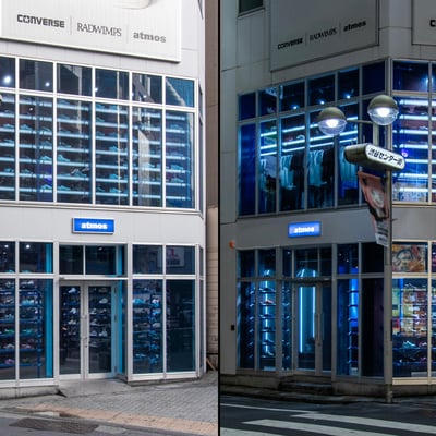 アトモス 渋谷店の外観