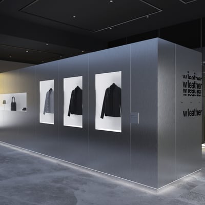 「w/leather –革と生きる、という選択。–」会場