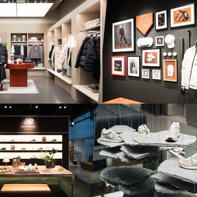 ニューバランス原宿の内部