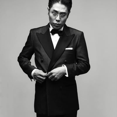 ZOZOVILLA限定「WOOL DENIM TUXEDO」look