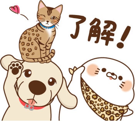 ドルチェ&ガッバーナ、デザイナーの犬と猫がLINEスタンプに登場 ドルチェ&ガッバーナ、デザイナーの犬と猫がLINEスタンプに登場