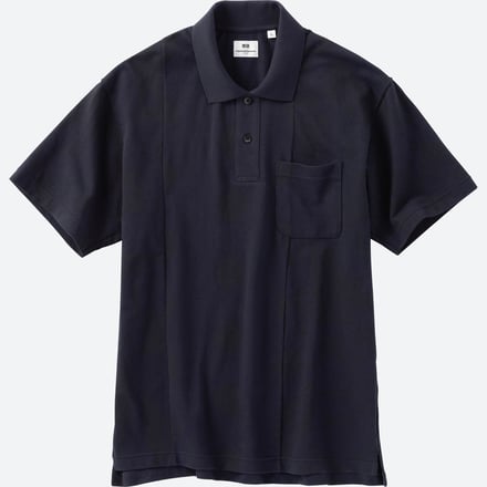ユニクロが「エンジニアド ガーメンツ」とコラボ、アンバランスなデザインを取り入れたポロシャツ発売