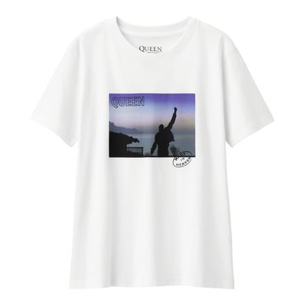 ジーユーが「クイーン」のTシャツコレクション発売、ジャケット写真や