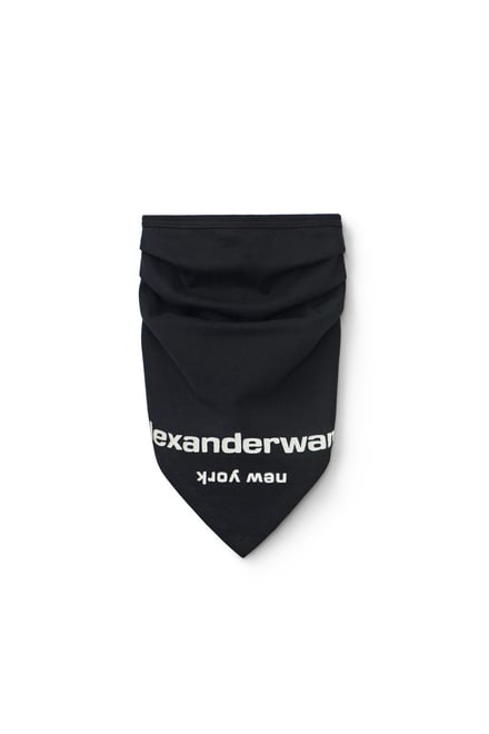 alexanderwang Logo bandana mask