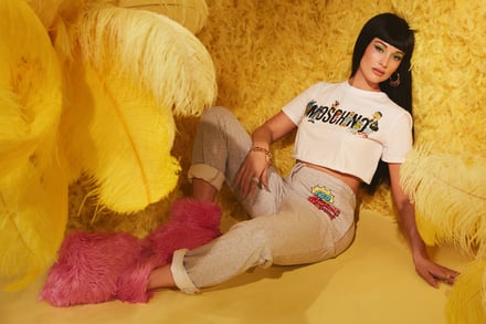 MOSCHINO SESAME STREET COLLECTION FEATURING KACEY