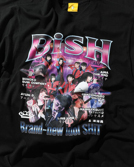 FR2の移動型店舗「＃FR2DOKO？」がBiSHとのコラボTシャツを発売