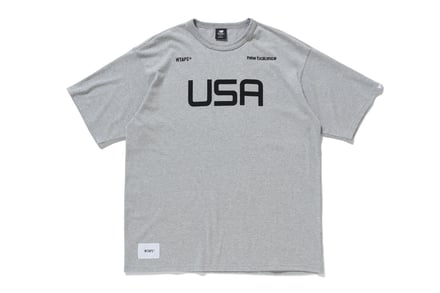 新品 2021 WTAPS　ダブルタップス×ニューバランス　アメリカ製 Tシャツ