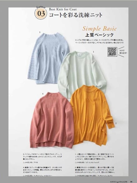 SANYO Style MAGAZINE　 三陽商会　　カタログ