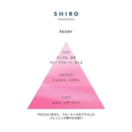 SHIRO ピオニー　2022