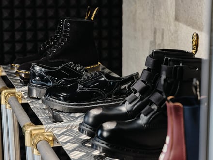 「Dr. Martens COLLABORATION MUSEUM」の様子