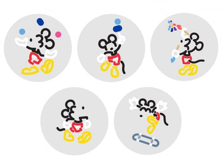 心斎橋パルコのミッキーマウスコレクション