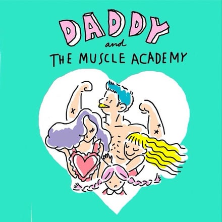 タイのファッションレーベル「Daddy And The Muscle Academy」のイラスト