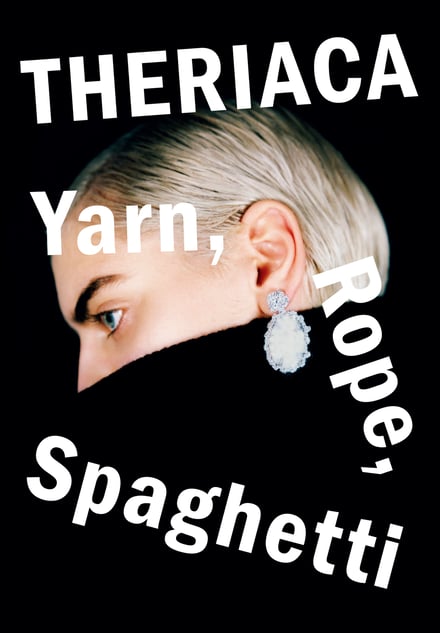 テリアカのアートブック「THERIACA Yarn, Rope, Spaghetti」の表紙