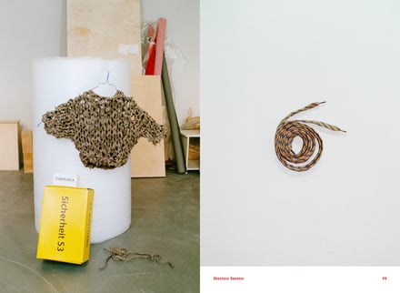テリアカのアートブック「THERIACA Yarn, Rope, Spaghetti」掲載作品