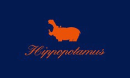 エイチ・アイ・エスと業務提携を結んだ「ヒポポタマス」のロゴ
