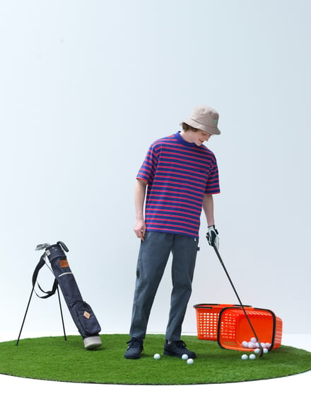 新たにスタートするリーのゴルフウェア「リー ゴルフ」の展開アイテム