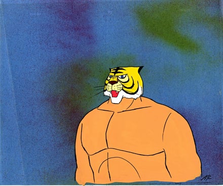 「タイガーマスク」のセル画