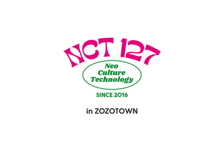 ZOZOTOWNとグローバルボーイズグループ「NCT127」のコラボロゴ