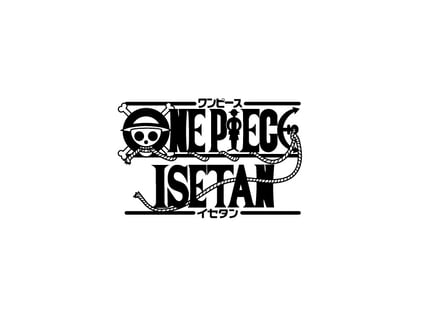 伊勢丹とアニメ「ワンピース」の劇場版のコラボイベントのロゴ