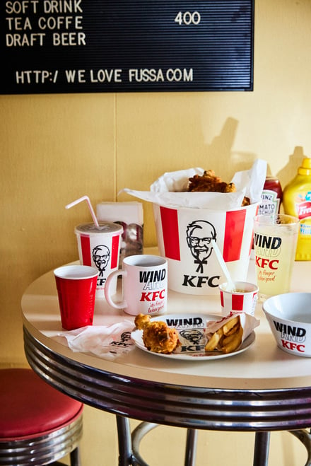 「WIND AND SEA × KFC」コレクションヴィジュアル
