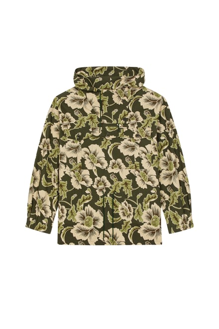 KENZO2022年秋冬コレクションのカモフラージュ柄のグリーンのジャケット