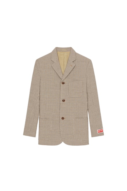 KENZO2022年秋冬コレクションのベージュのジャケット