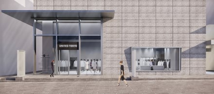 ユナイテッド トウキョウがコレド日本橋にオープンする新店舗の外観イメージ