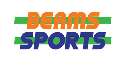 ビームススポーツのカラフルなロゴ