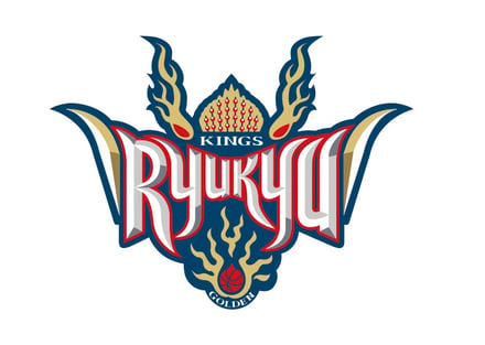 バスケチーム　琉球ゴールデンキングスのロゴ