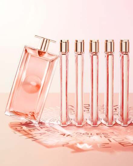 ピンクパッケージの香水