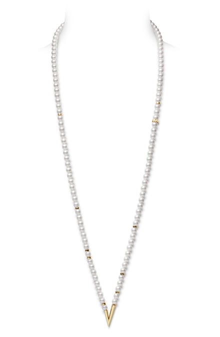 ネックレス アコヤ真珠、YGK 製（全長 約90cm）税込101万2000円