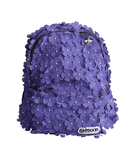 紫のバックパックのヴィジュアル