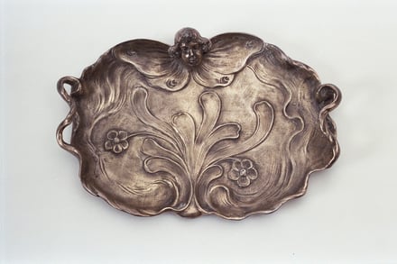 19世紀末から20世紀初めに制作された皿