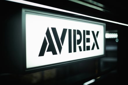 AVIREX 原宿店の内観写真