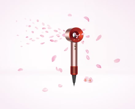 Cherry and hair dryer