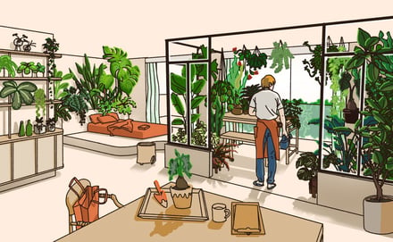 緑／With Green　好きな植物と共に暮らす家のイメージヴィジュアル