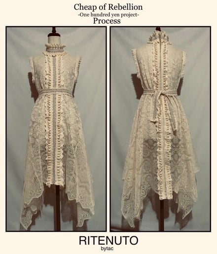 RITENUTObytacの製作したドレス