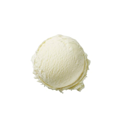 白のアイスクリーム