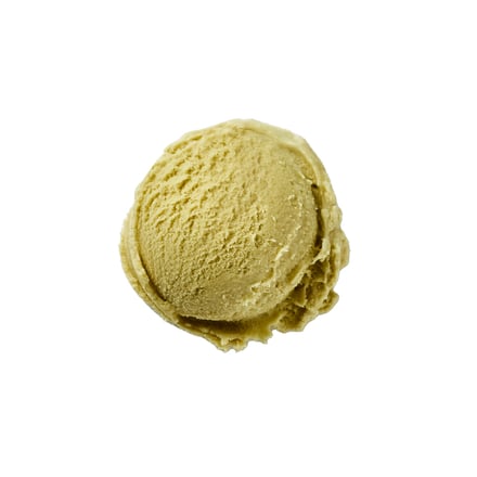 黄色のアイスクリーム