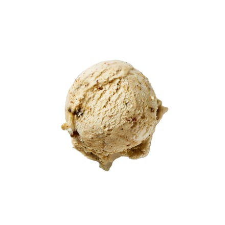 ブラウンのアイスクリーム