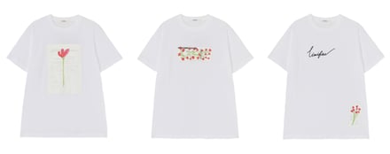 リミ フゥと浅野忠信がコラボレーションしたTシャツ3型