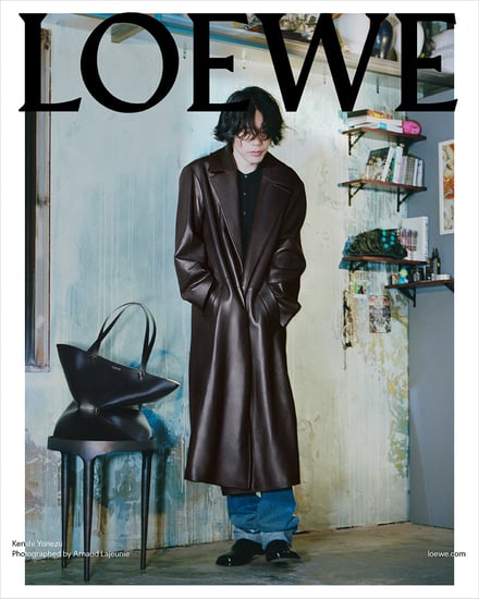アーティスト米津玄師をモデルに起用したファッションブランド「ロエベ」の2023年秋冬メンズコレクションのキャンペーン