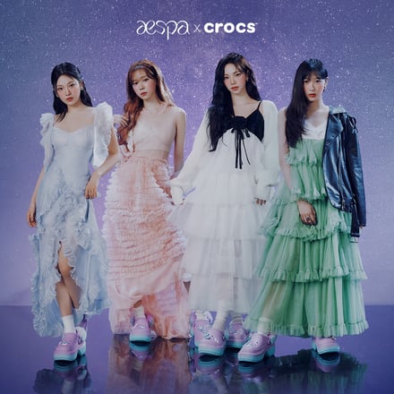 セール公式サイト aespa crocs コラボ クロックス - 靴