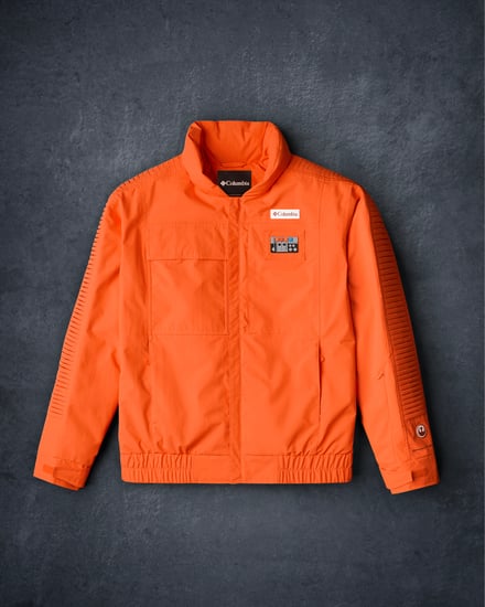 オレンジのジャケット