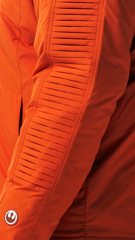 オレンジのジャケット