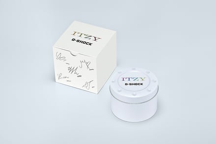 Gショックが韓国のガールズグループ「ITZY」とのコラボモデルを発売