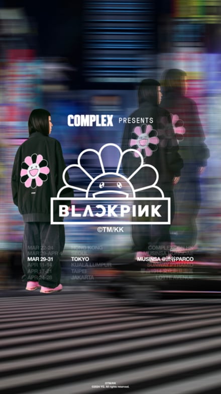 村上隆×BLACKPINKの第2弾がムシンサで発売、渋谷パルコでの 