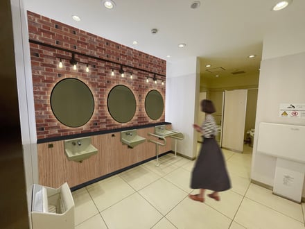 2階女性用お手洗い　画像