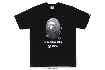 「BAPE® X XBOX APE HEAD TEE #2」ブラックの商品画像